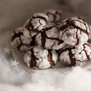 chocolate crinkle cookies