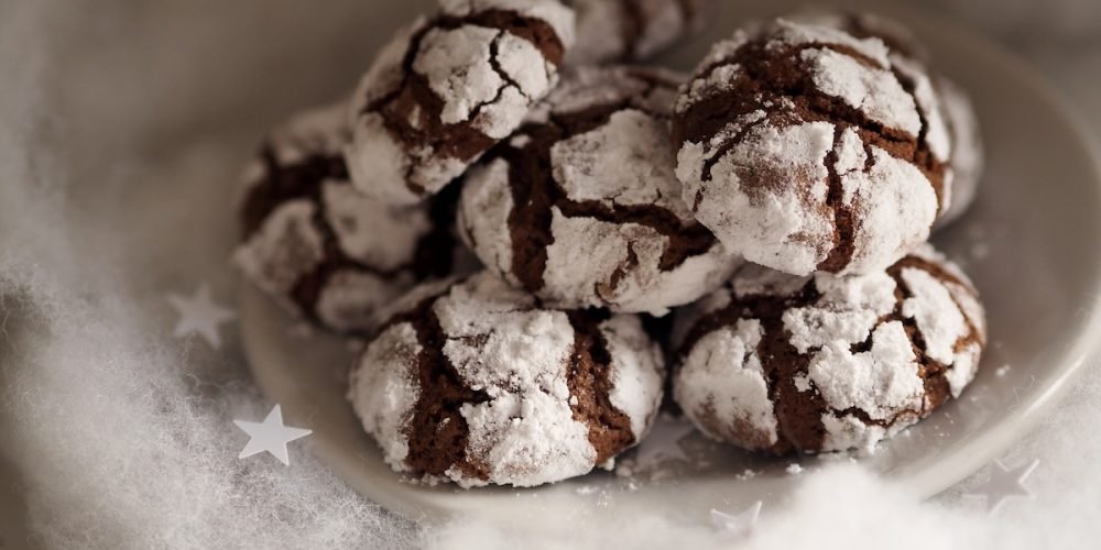 chocolate crinkle cookies