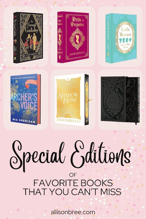 Special Editions of Favorite Books That You can't miss!